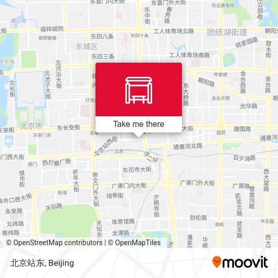 北京站东 map
