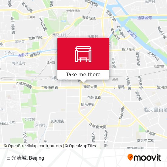 日光清城 map