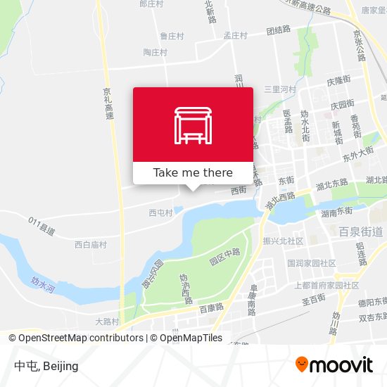 中屯 map