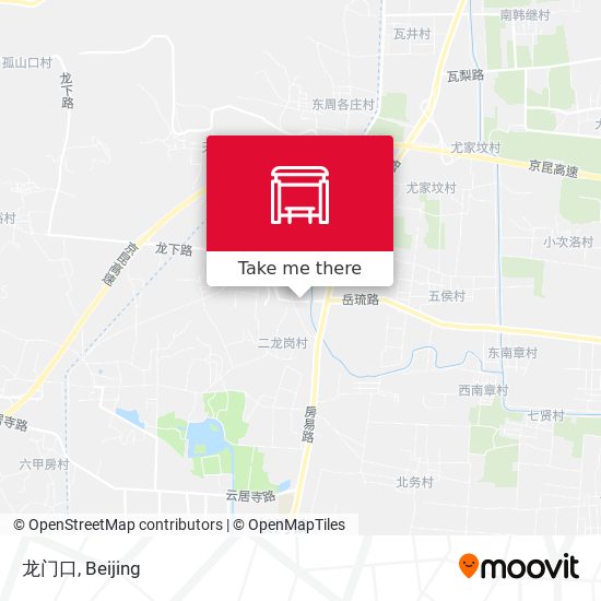 龙门口 map