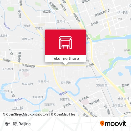 老牛湾 map