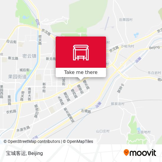 宝城客运 map