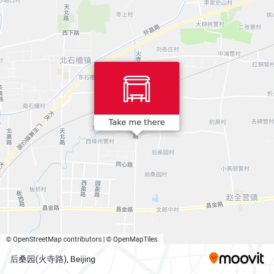 后桑园(火寺路) map