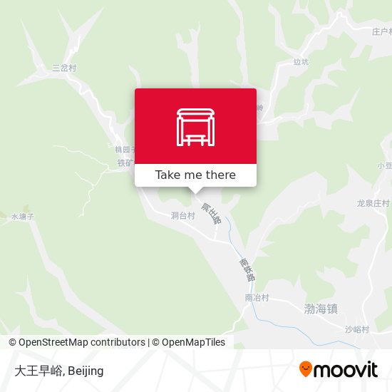 大王早峪 map