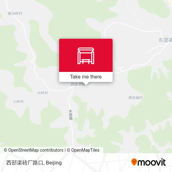 西邵渠砖厂路口 map