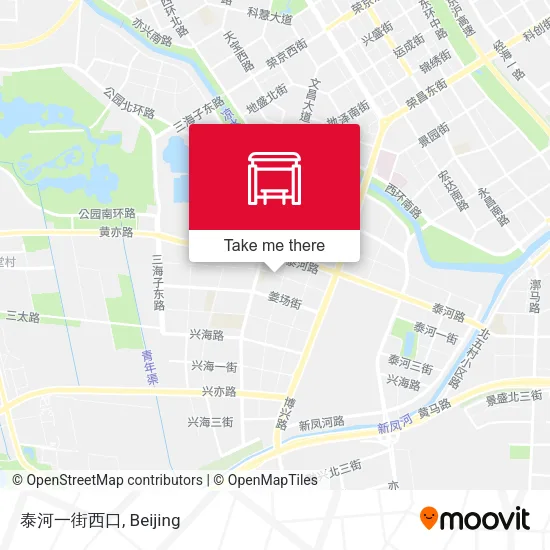 泰河一街西口 map