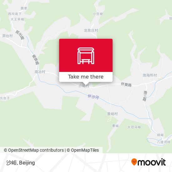 沙峪 map