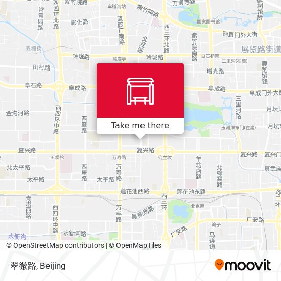 翠微路 map