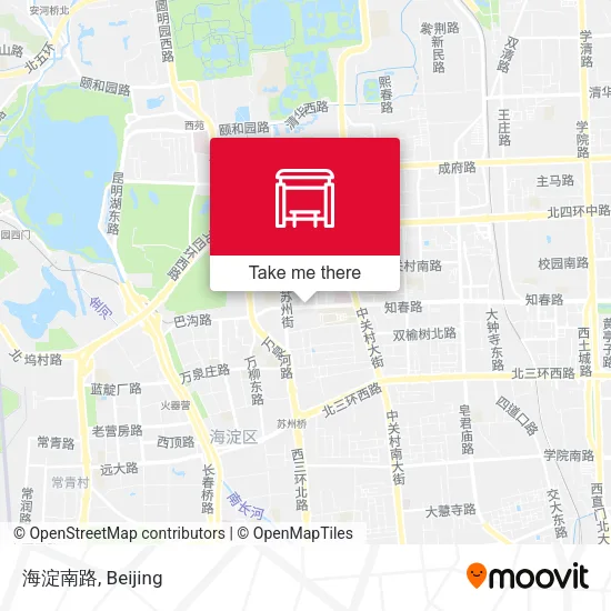 海淀南路 map