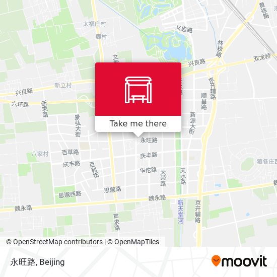永旺路 map