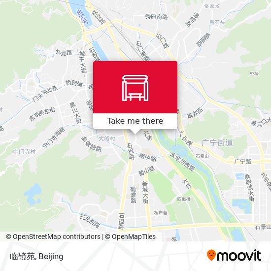 临镜苑 map