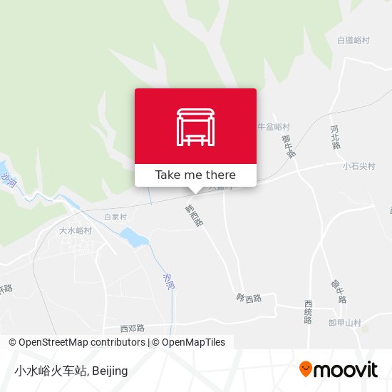 小水峪火车站 map