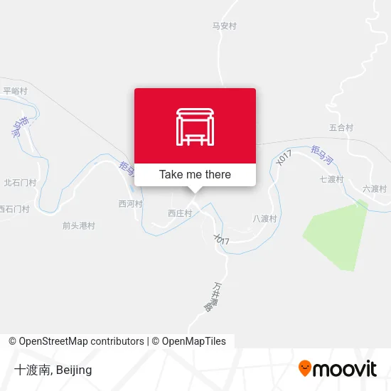 十渡南 map