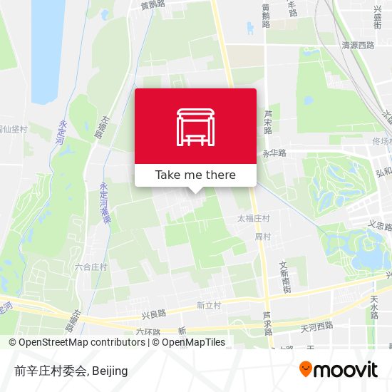 前辛庄村委会 map