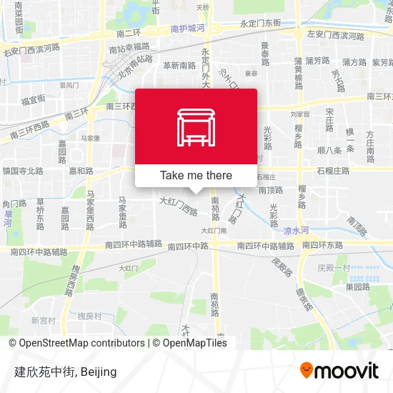 建欣苑中街 map