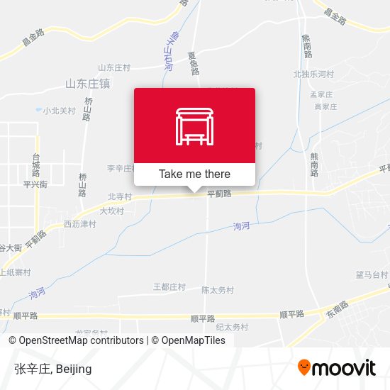 张辛庄 map