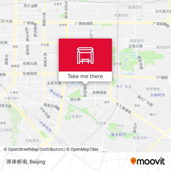厚俸桥南 map