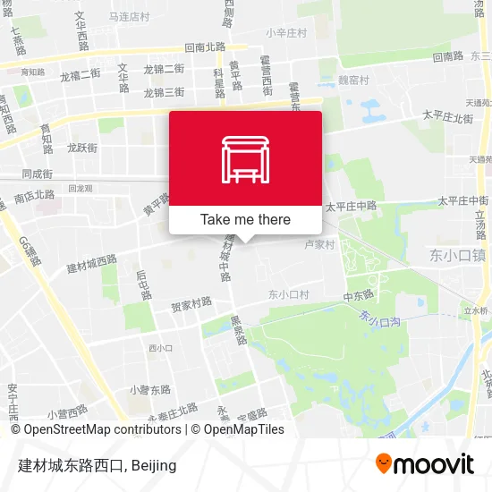 建材城东路西口 map