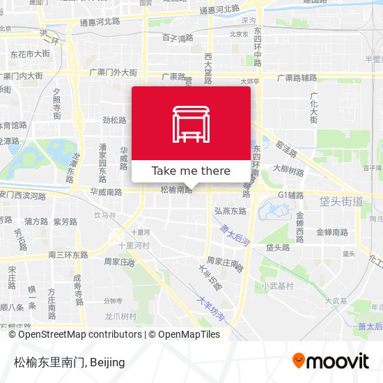 松榆东里南门 map