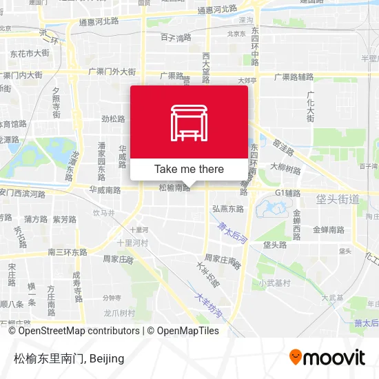 松榆东里南门 map