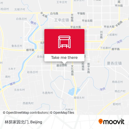 林荫家园北门 map