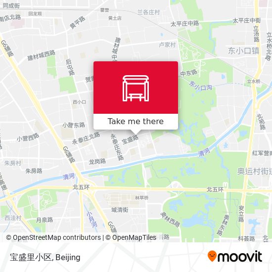 宝盛里小区 map