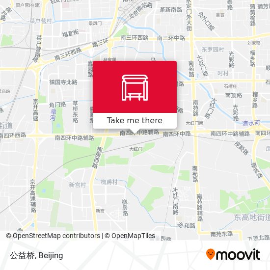 公益桥 map
