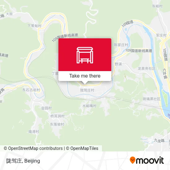 陇驾庄 map