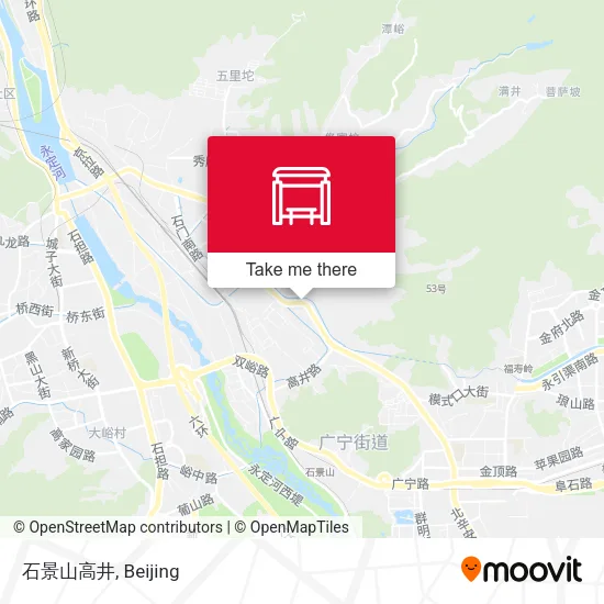石景山高井 map