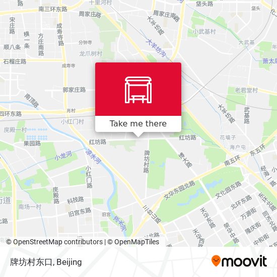 牌坊村东口 map