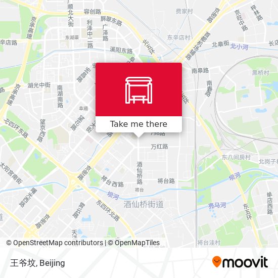 王爷坟 map