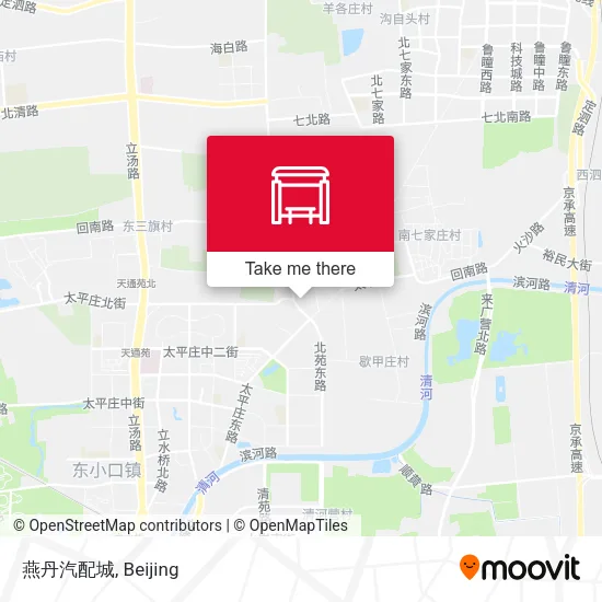 燕丹汽配城 map
