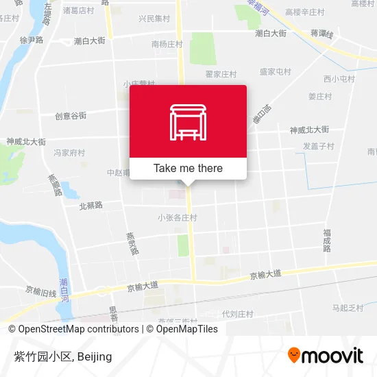 紫竹园小区 map