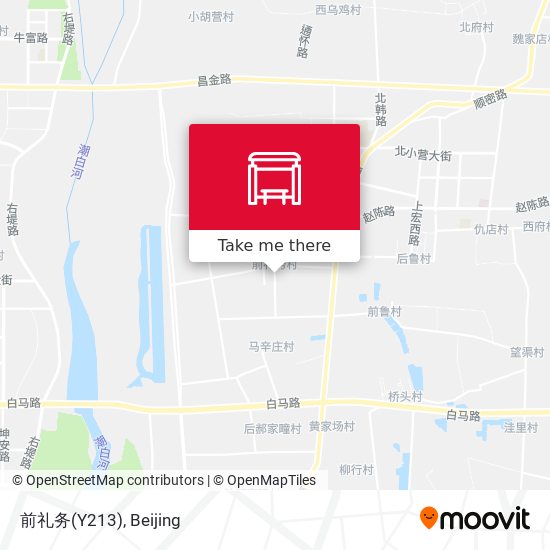 前礼务(Y213) map
