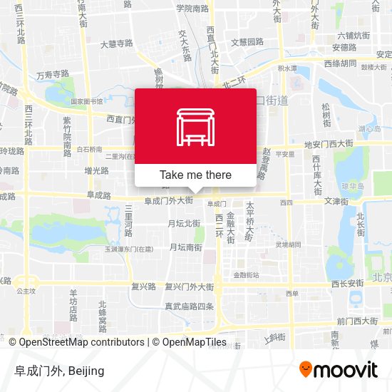 阜成门外 map