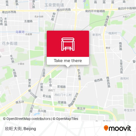 欣旺大街 map
