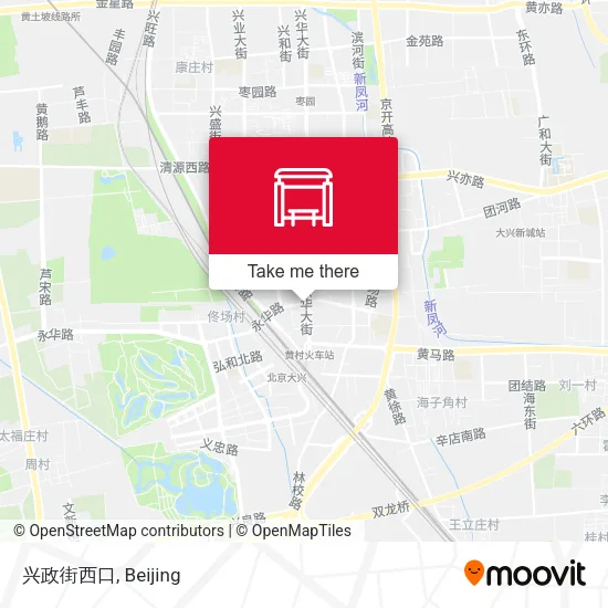 兴政街西口 map
