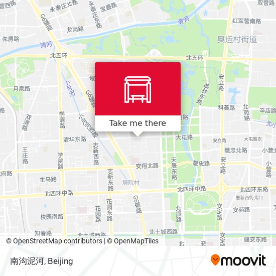 南沟泥河 map