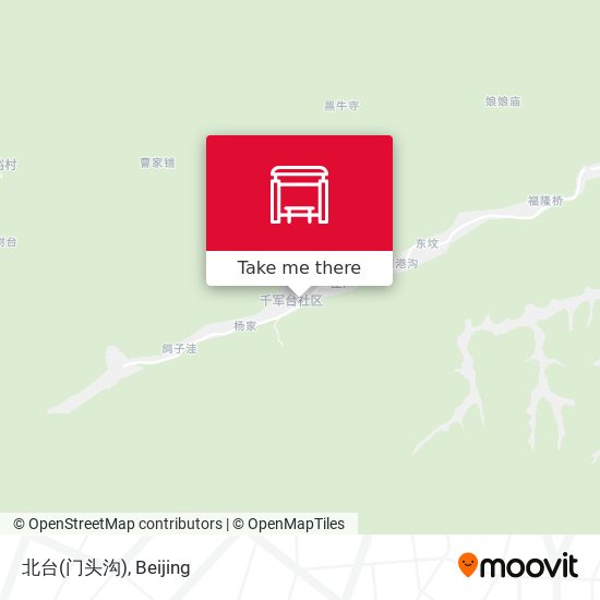 北台(门头沟) map