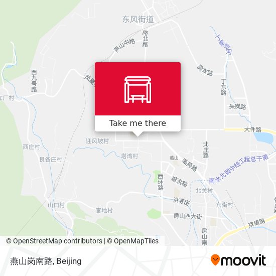 燕山岗南路 map