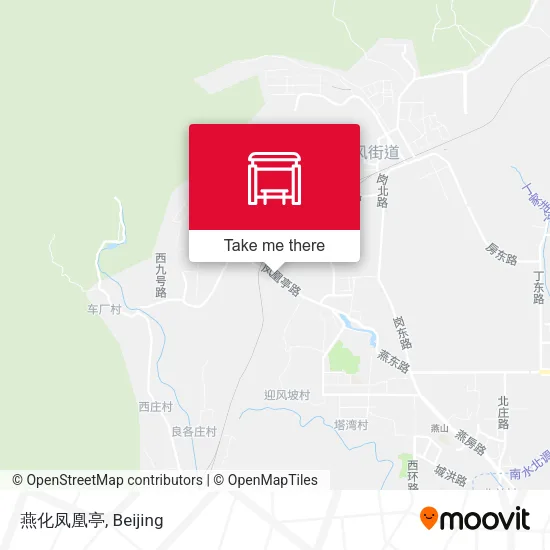 燕化凤凰亭 map