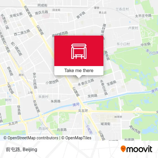 前屯路 map