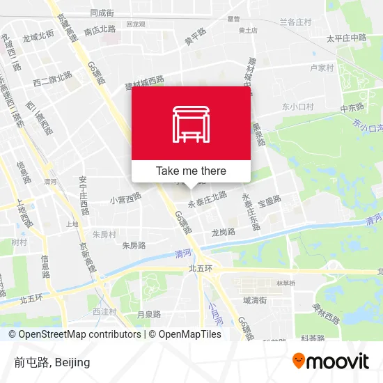 前屯路 map
