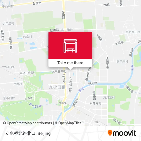 立水桥北路北口 map