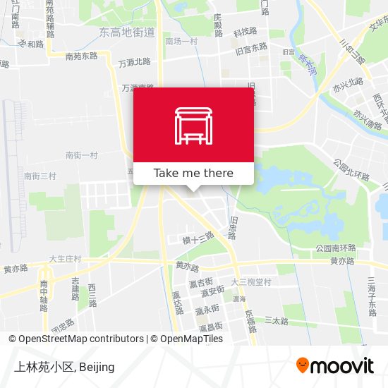 上林苑小区 map