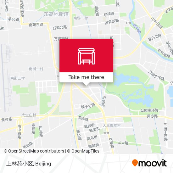 上林苑小区 map