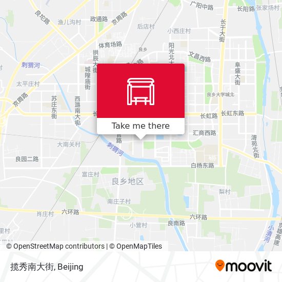 揽秀南大街 map