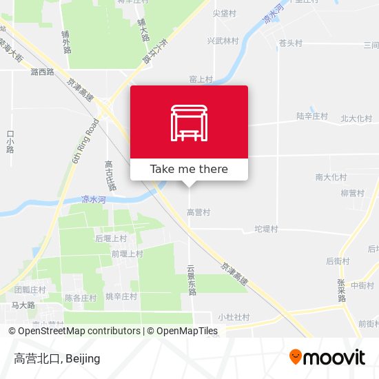 高营北口 map