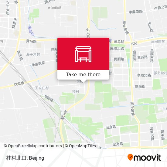 桂村北口 map