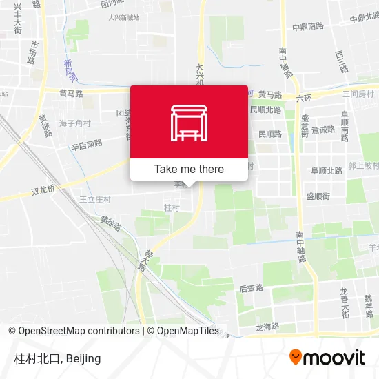 桂村北口 map